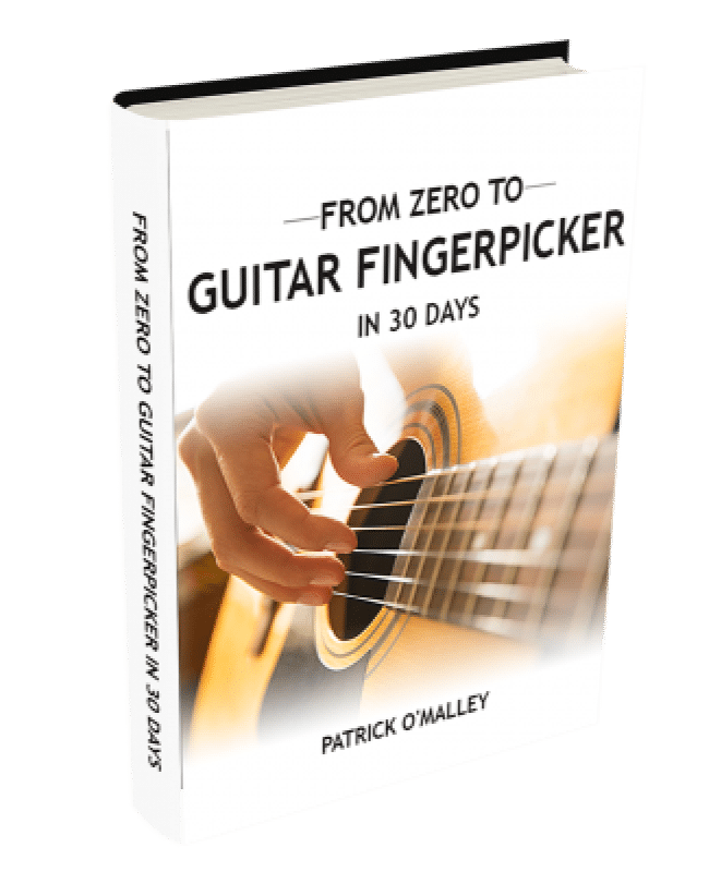 Free Fingerstyle guitar lessons PDF 105 page PDF