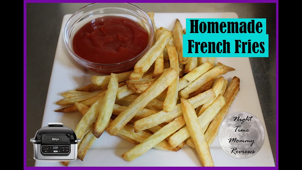 HOMEMADE FRENCH FRIES Ninja Foodi Grill Recipes