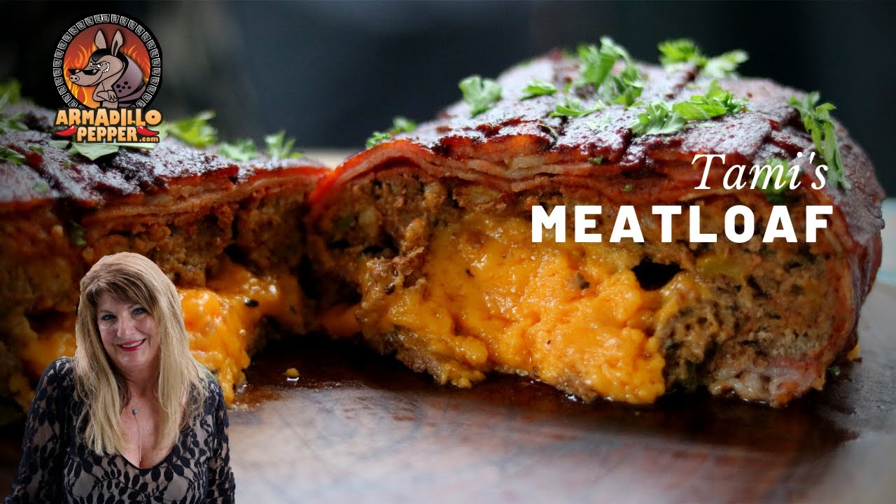 BaconWrapped Meatloaf Stuffed with Cheese on Pit Boss Pellet Grill