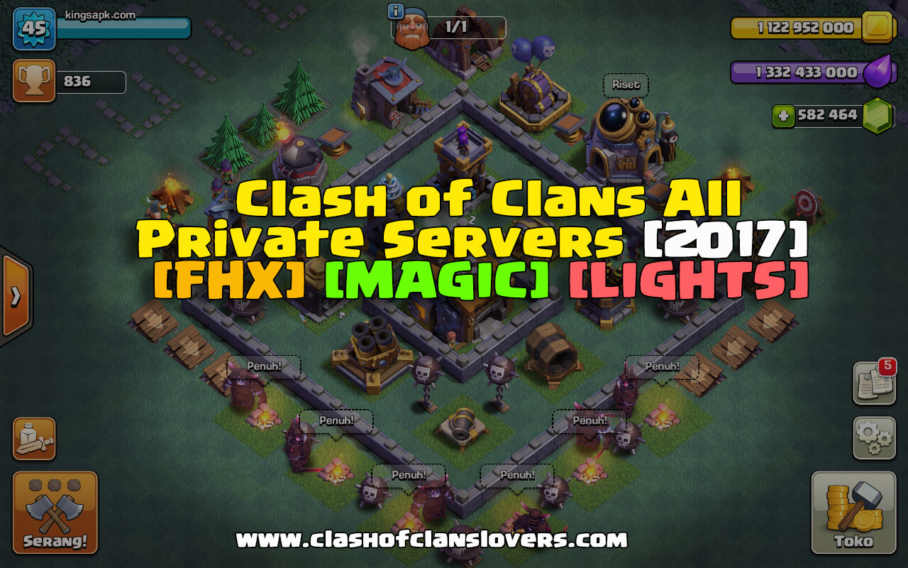 Download Clash of Lights S1 APK Coc Private Server 2018
