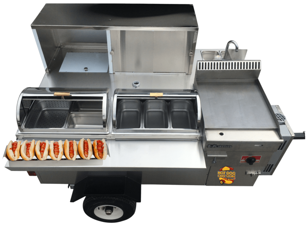 Food Truck For Sale 312,000 Hot Dog Cart And Catering Business