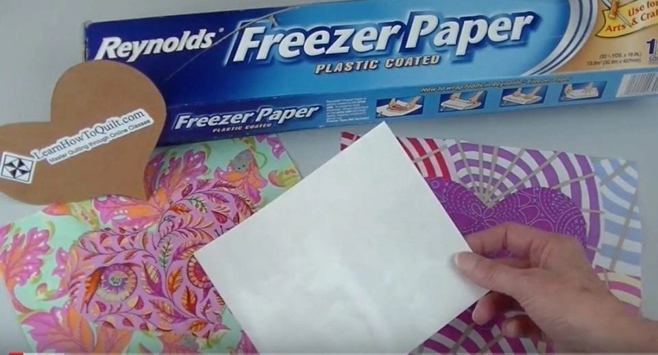 Applique Freezer Paper Learn How to Quilt