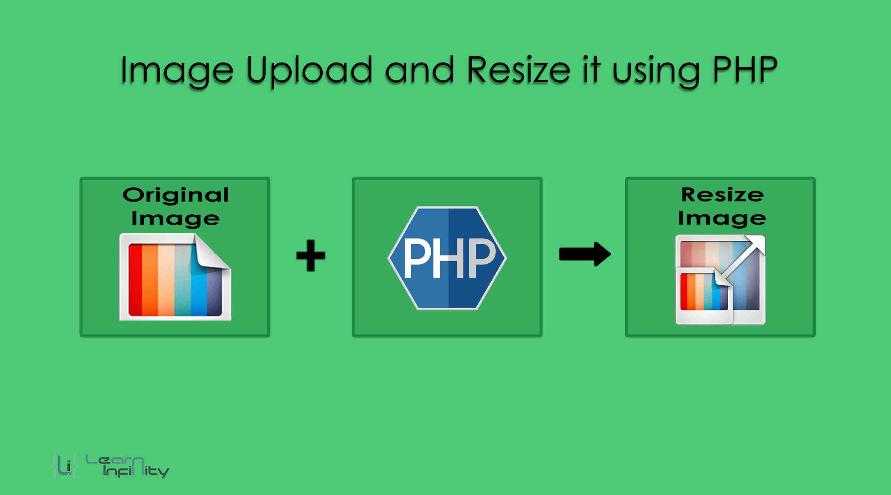 Image Upload and Resize it using PHP Learn Infinity