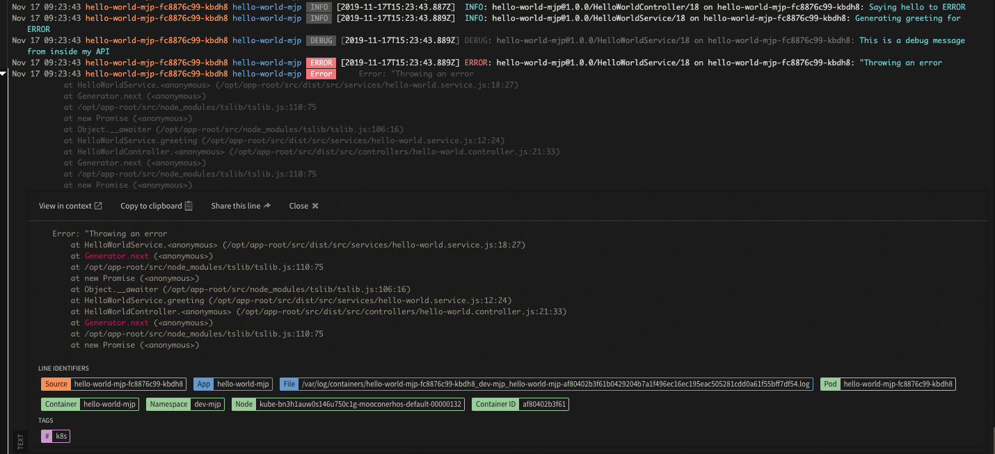 OpenShift Log Management TechZone Automation CloudNative Learning