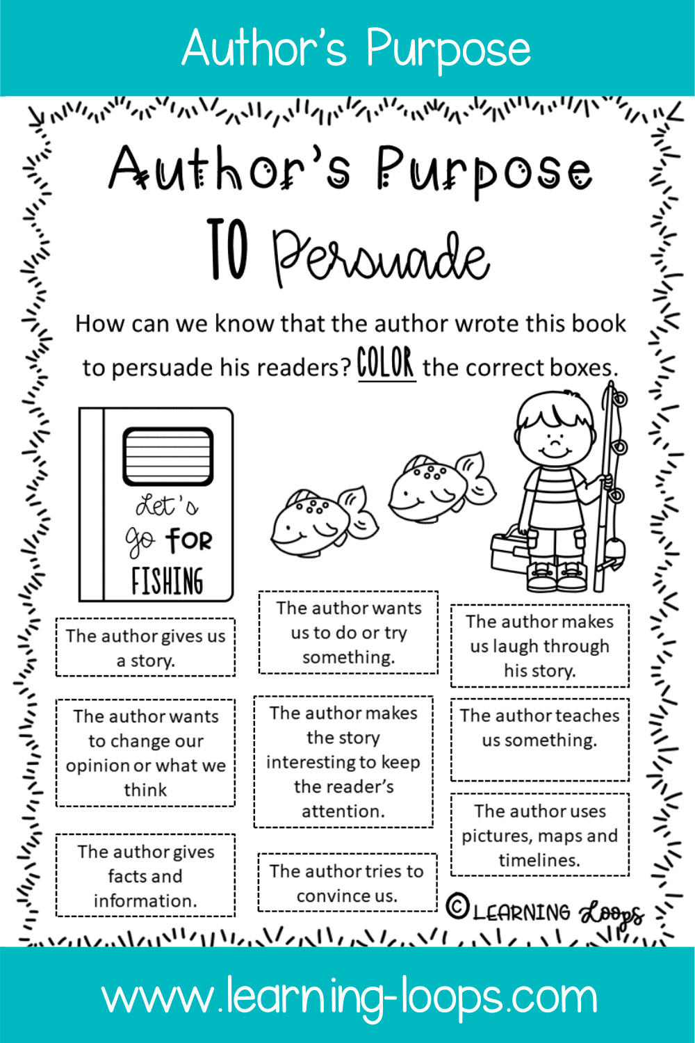 How To Teach Author's Purpose - Learning-Loops