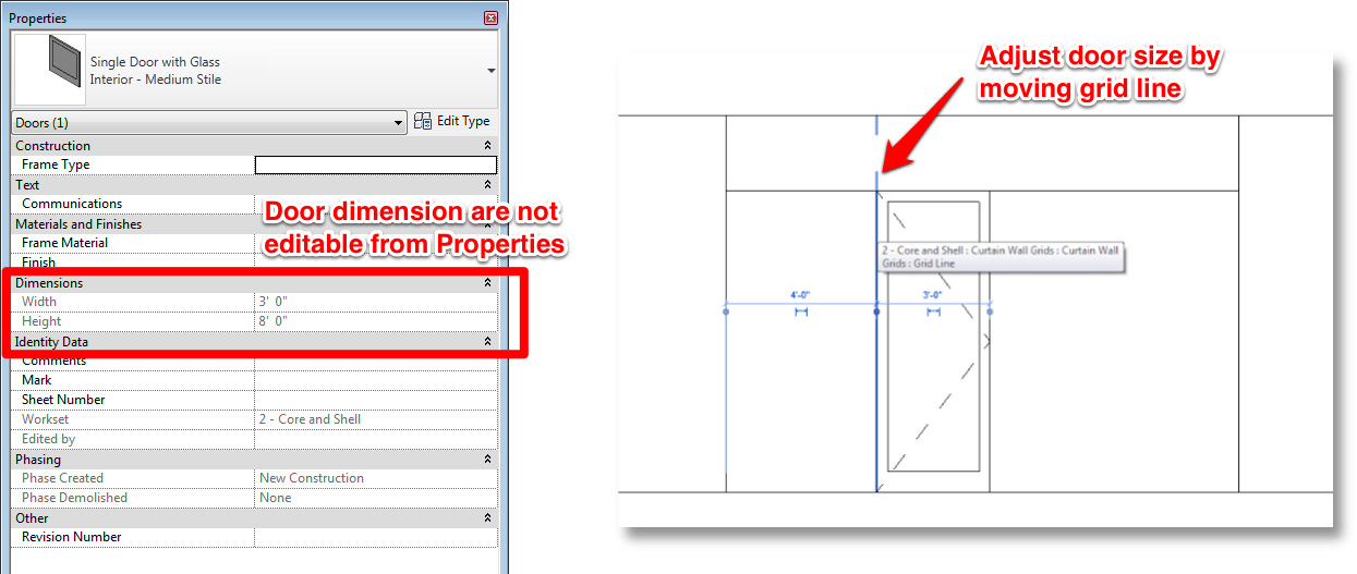 how-to-put-glass-door-in-curtain-wall-revit-glass-door-ideas