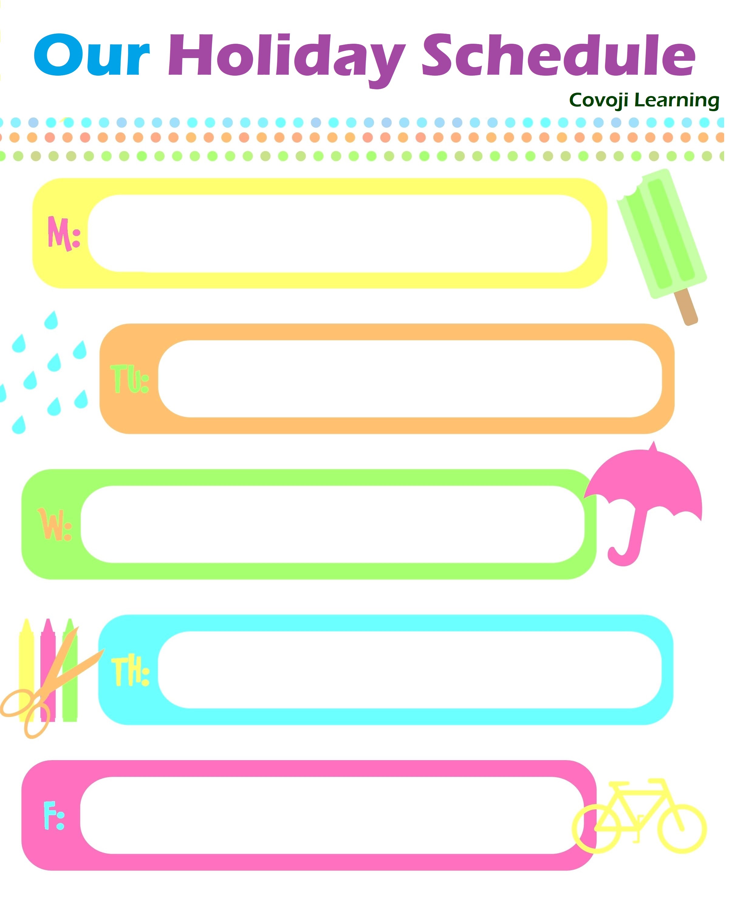 What is your holiday plan? Covoji Learning