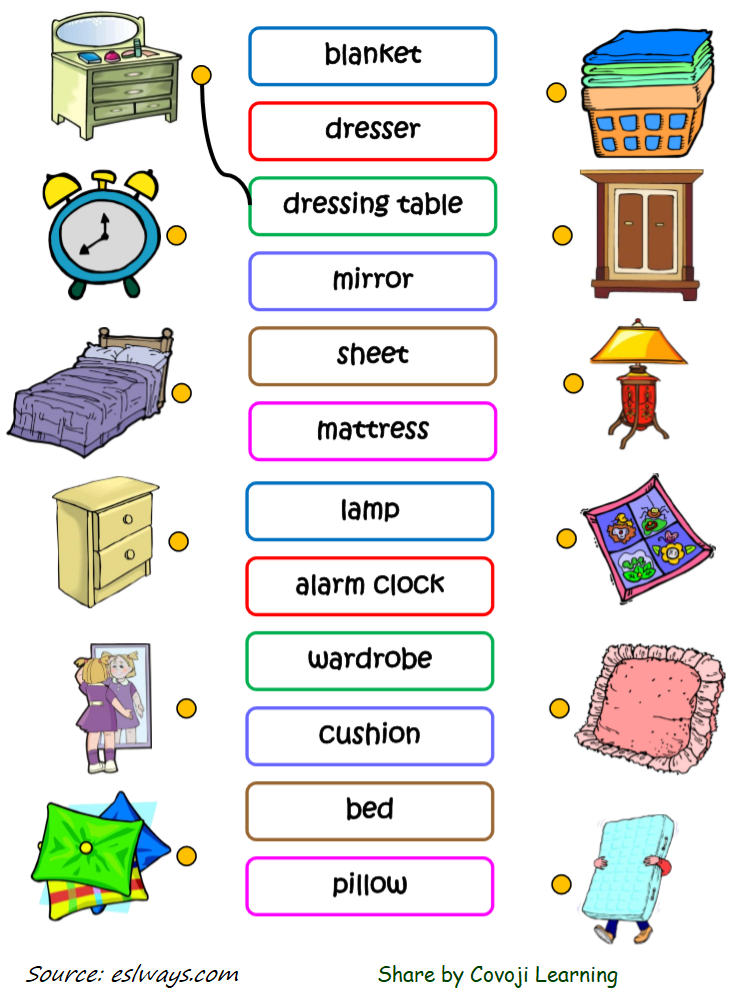 My Bedroom Covoji Learning