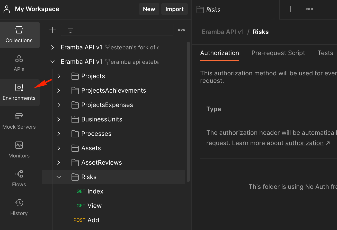 REST APIs Eramba learning portal