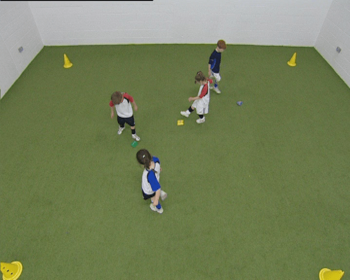 Kicking Bean Bag Dribble Tobar