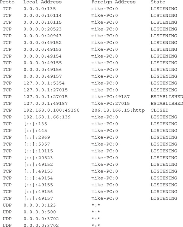 Code Snippets CompTIA Network+ N10008 Exam Cram, 7th Edition [Book]