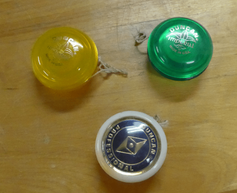 Toy YoYo Physics Demonstrations