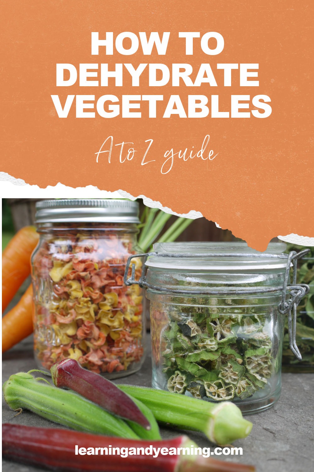 A to Z Guide to Dehydrating Vegetables