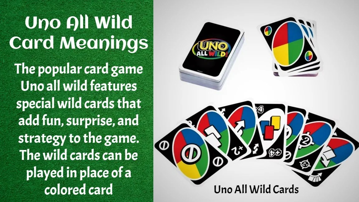 Uno All Wild Cards And Uno All Wild Cards Meaning