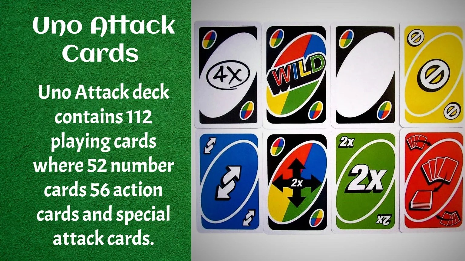 All UNO Attack Cards Meaning - Learning Board Games