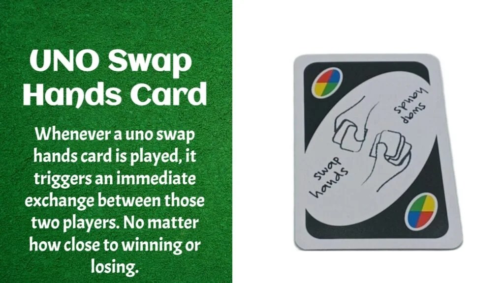 UNO Swap Hands Card Learning Board Games