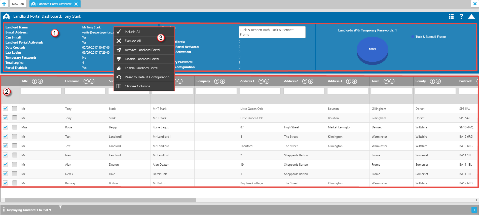 Landlord Portal Overview Expert Agent Documentation