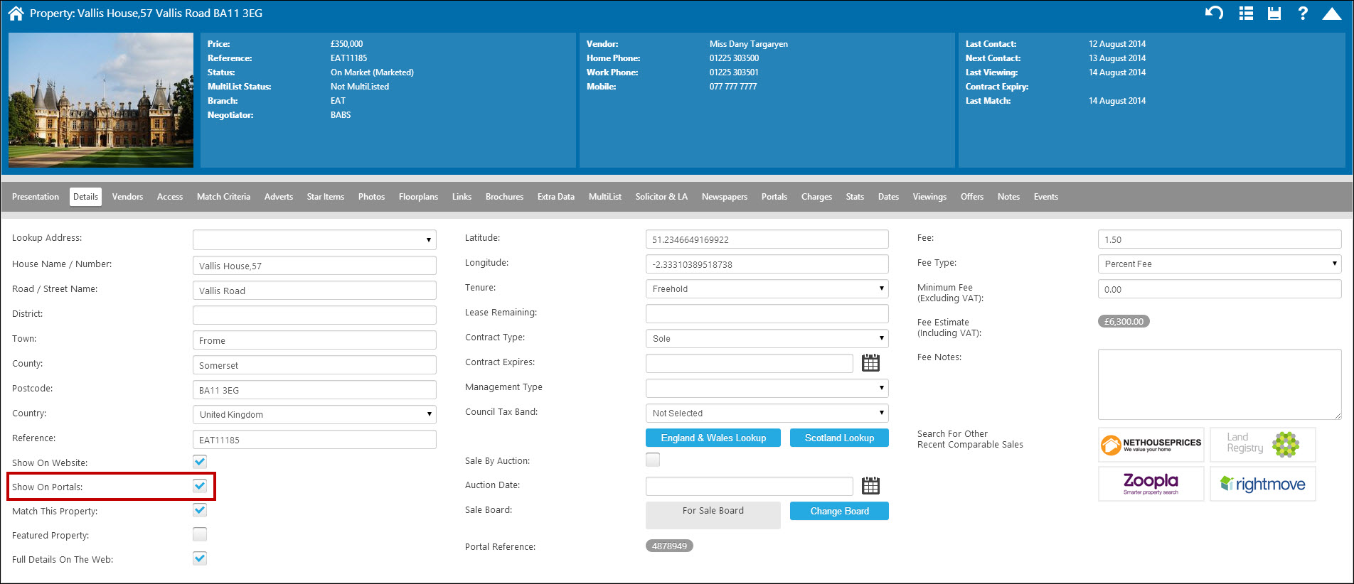 How do i configure and set up the Rightmove Live Feed? Expert Agent