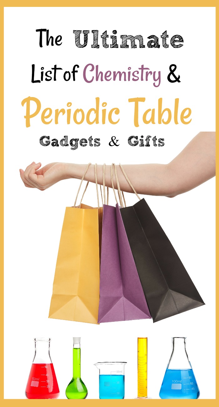 Periodic Table Gifts and Other Ideas for Chemistry Gifts The Learning