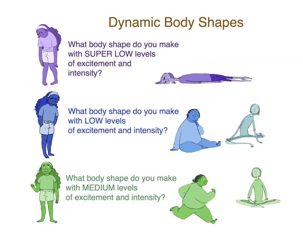 Dynamic Body Shapes Learning in Action™