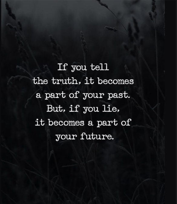 Truth Telling Past & Future Learning in the Open