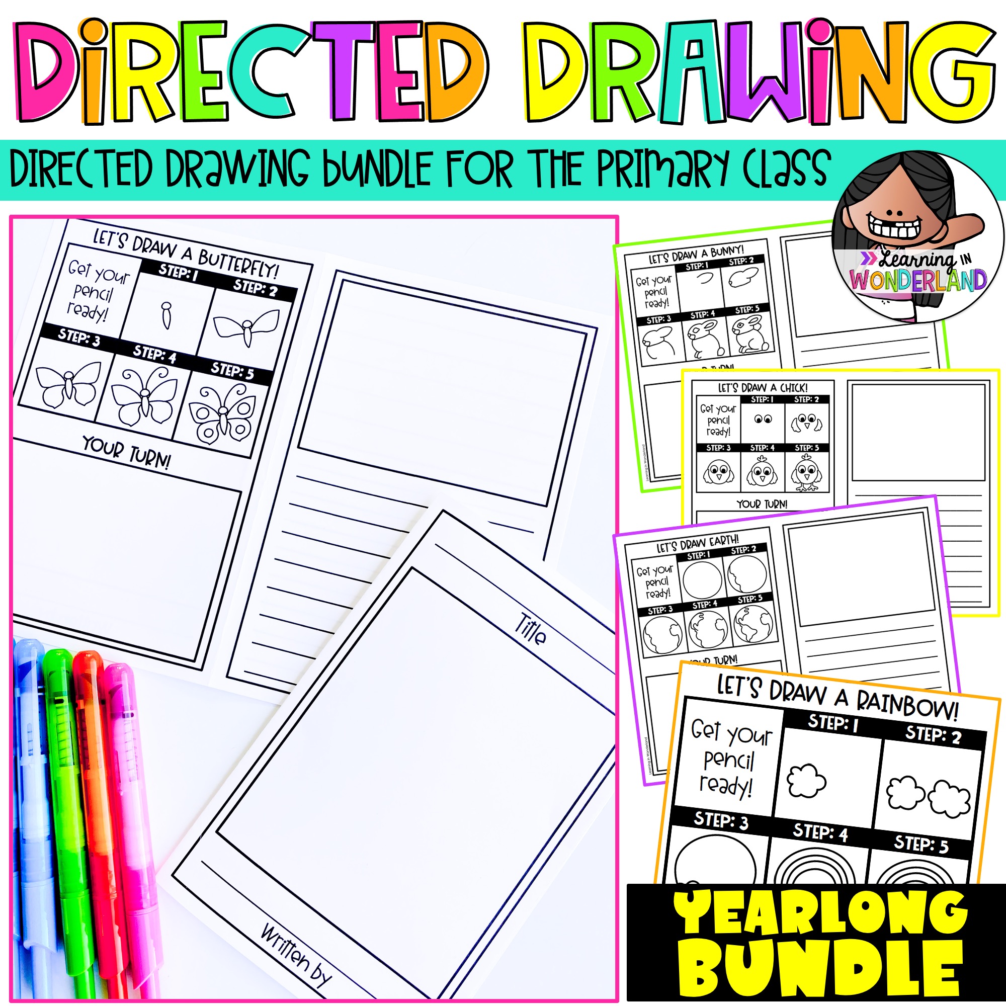 5 Reasons to Use Directed Drawings in the Primary Classroom Learning