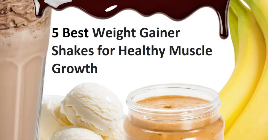5 Best Weight Gainer Shakes for Healthy Muscle Growth LearningJoan