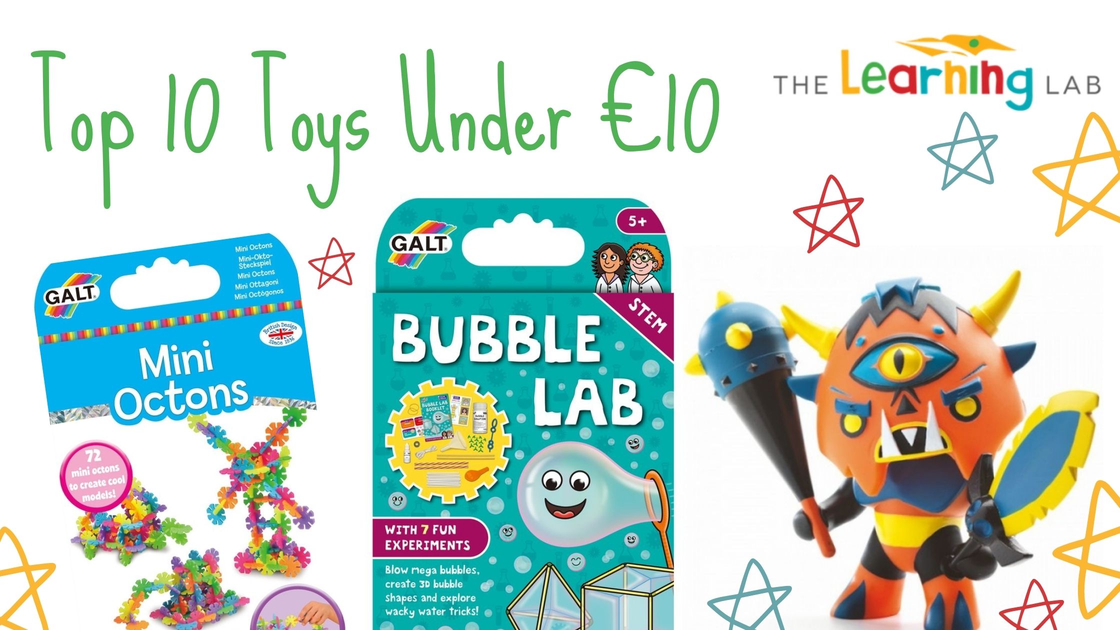 Top 10 Toys Under €10 for a Perfect Christmas Gift The Learning Lab