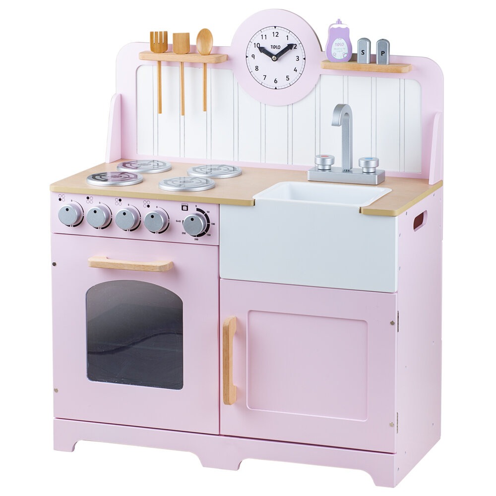 Tidlo Pink Play Kitchen The Learning Lab