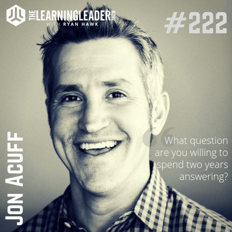 Episode 222 Jon Acuff How To Finish (Give Yourself The Gift Of Done