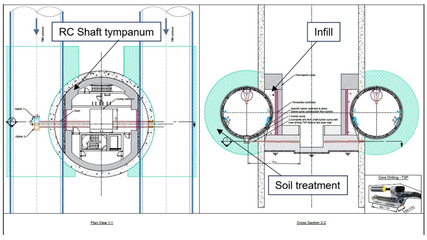 Design of Chiltern Tunnel and ventilation shaft interfaces HS2