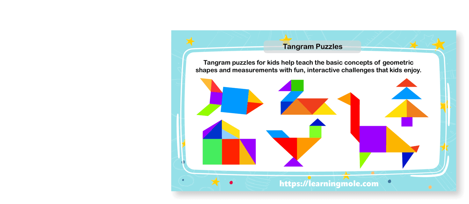 Amazing 11 Colours and Shapes Game for Kids LearningMole