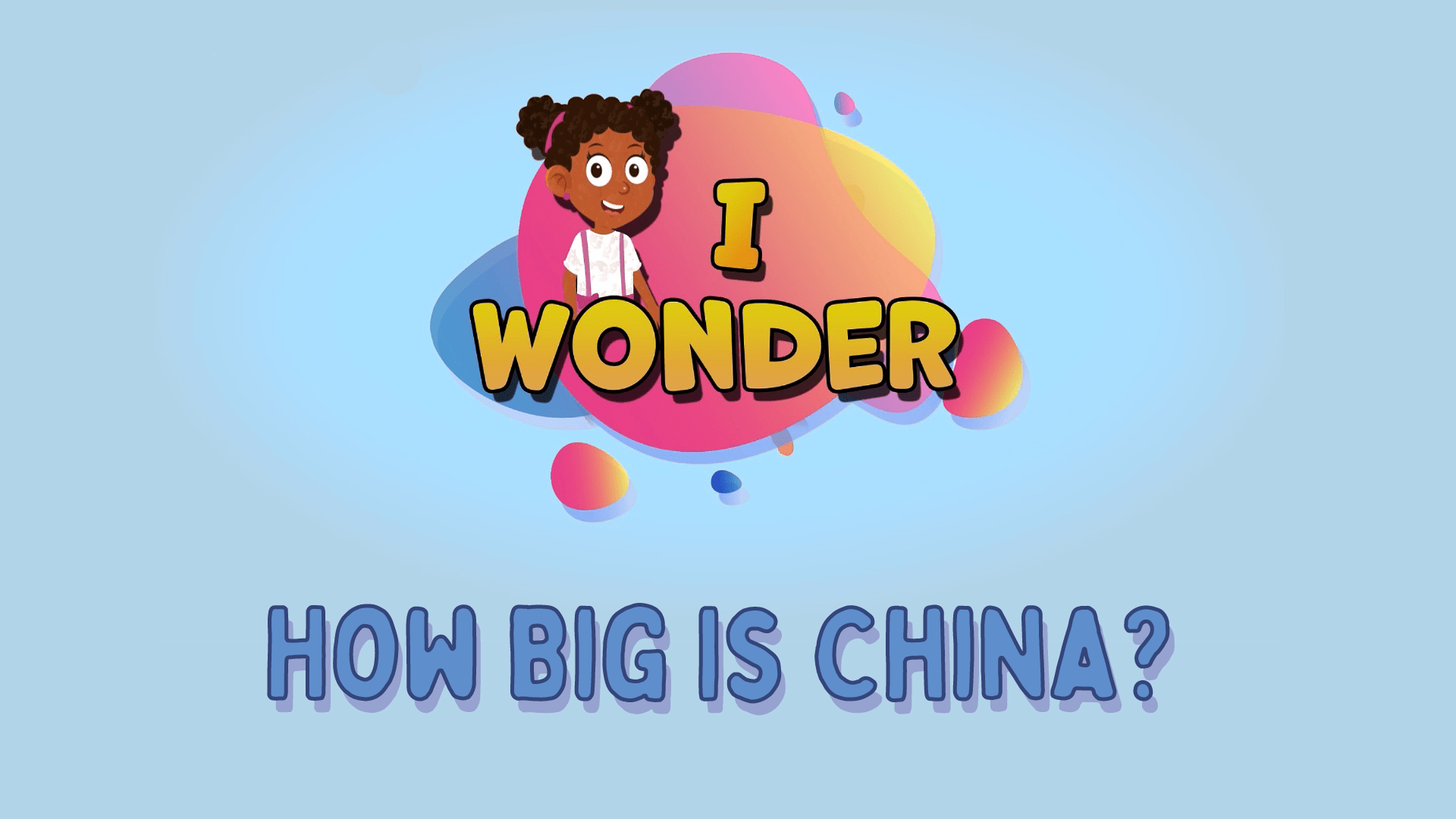 How Big Is China? LearningMole