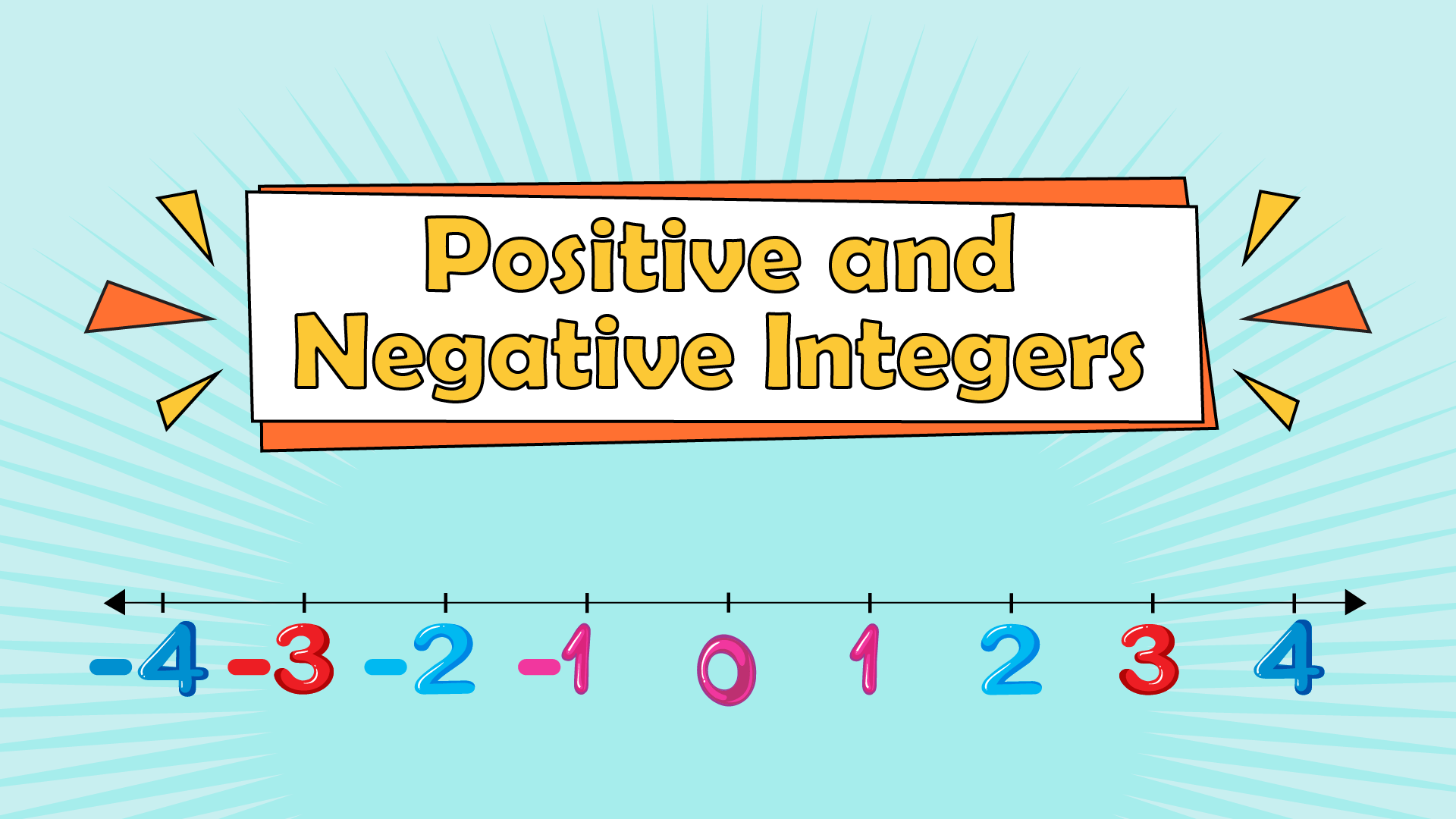 The Number Line: Amazing Journey Through Positive and Negative Integers