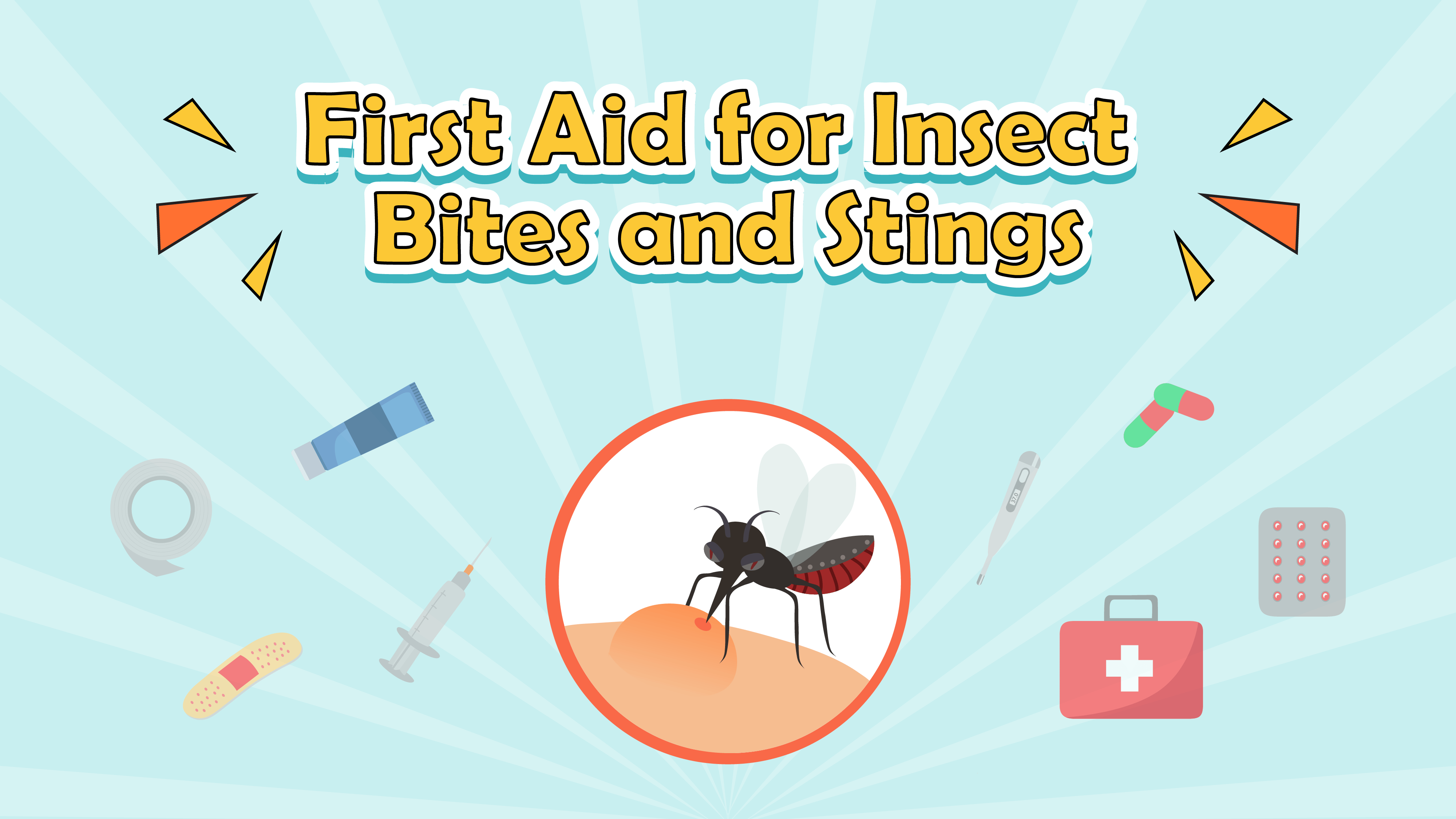 First Aid for Insect Bites and Stings Essential Steps for Relief and Care LearningMole