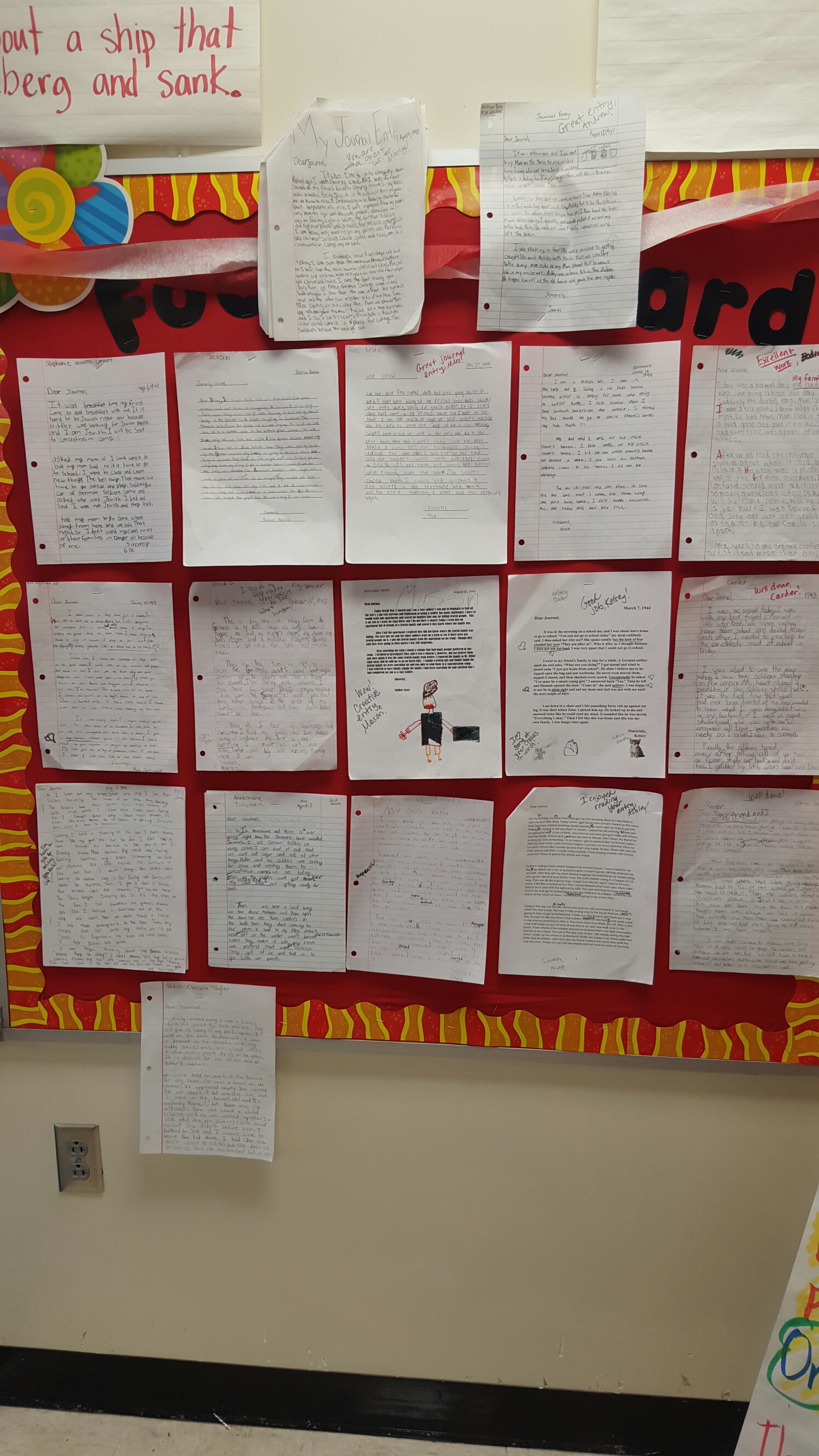 Historical Fiction Journal Entries Ms. Moore's WordPress Site