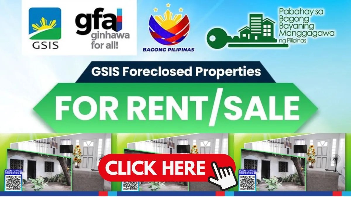 GSIS Foreclosed Properties for Rent and Sale Your Key to Affordable