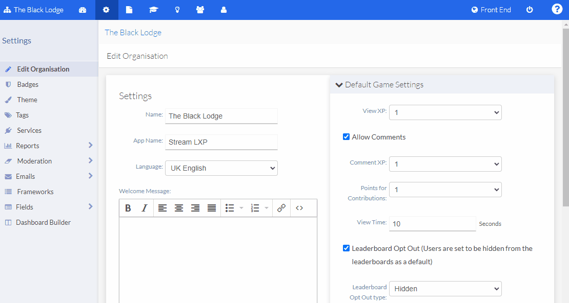 Sending emails from the platform Learning Pool Help Centre