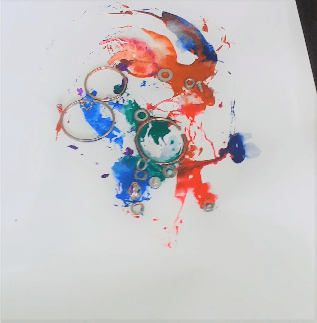 How to do Painting Art Meets SciencePreschool Art Activity