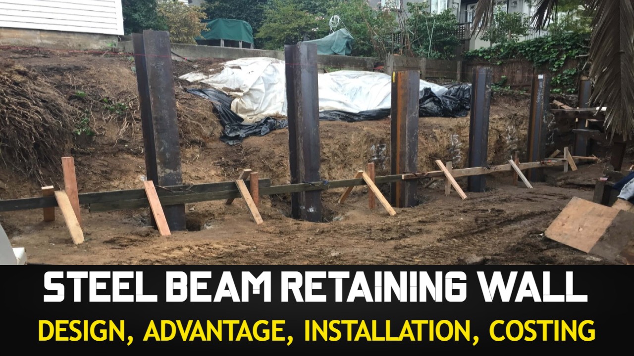 Steel Beam Retaining Wall A Sturdy Solution for Structural Stability