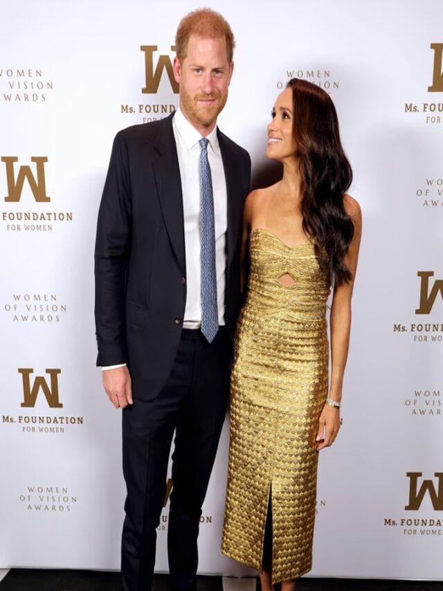 Meghan Markle and Prince Harry Get Royal During Rare Red Carpet
