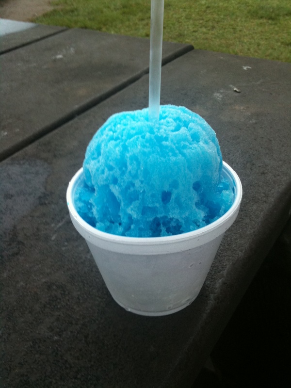 Shave Ice Paradise Learning to Eat