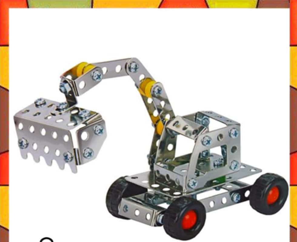 Metal Construction Assembling Set With More Creativity Learning Toys