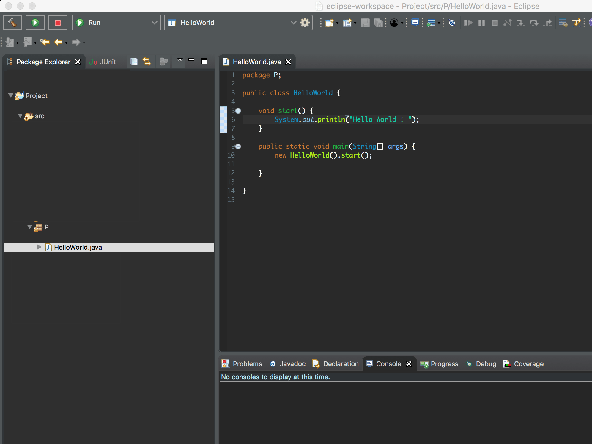 class eclipse – Learn Java Coding
