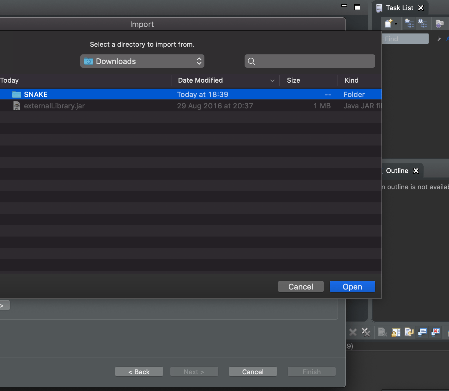 How to import a folder with .java files ? Learn Java Coding