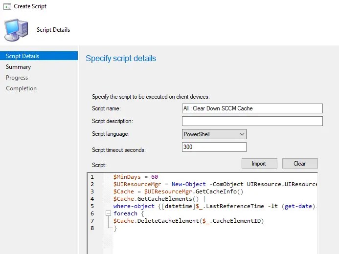 How To Clear Down SCCM ccmcache Folder Remove Old Files