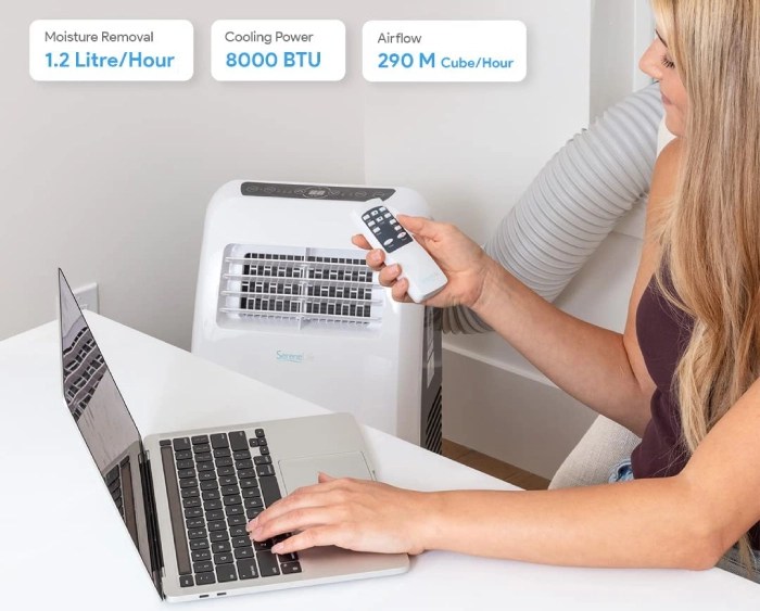 4 Smallest Portable AC Units (Below 1.60 Sq Ft Footprint)