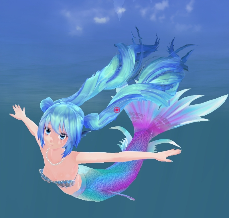 Using BeamMan's fluid2D Creates Fabulous MMD Under Water Scenes