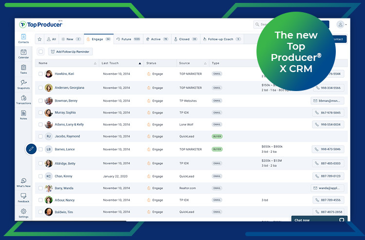 Top Producer® CRM Get a free demo