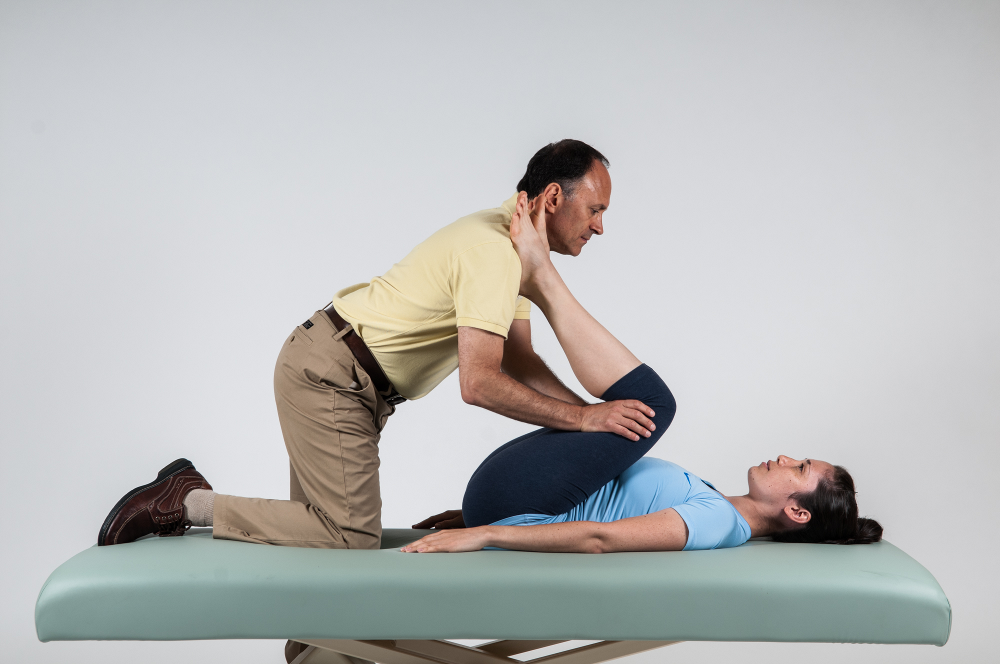 How do we treat lower crossed syndrome with manual therapy?